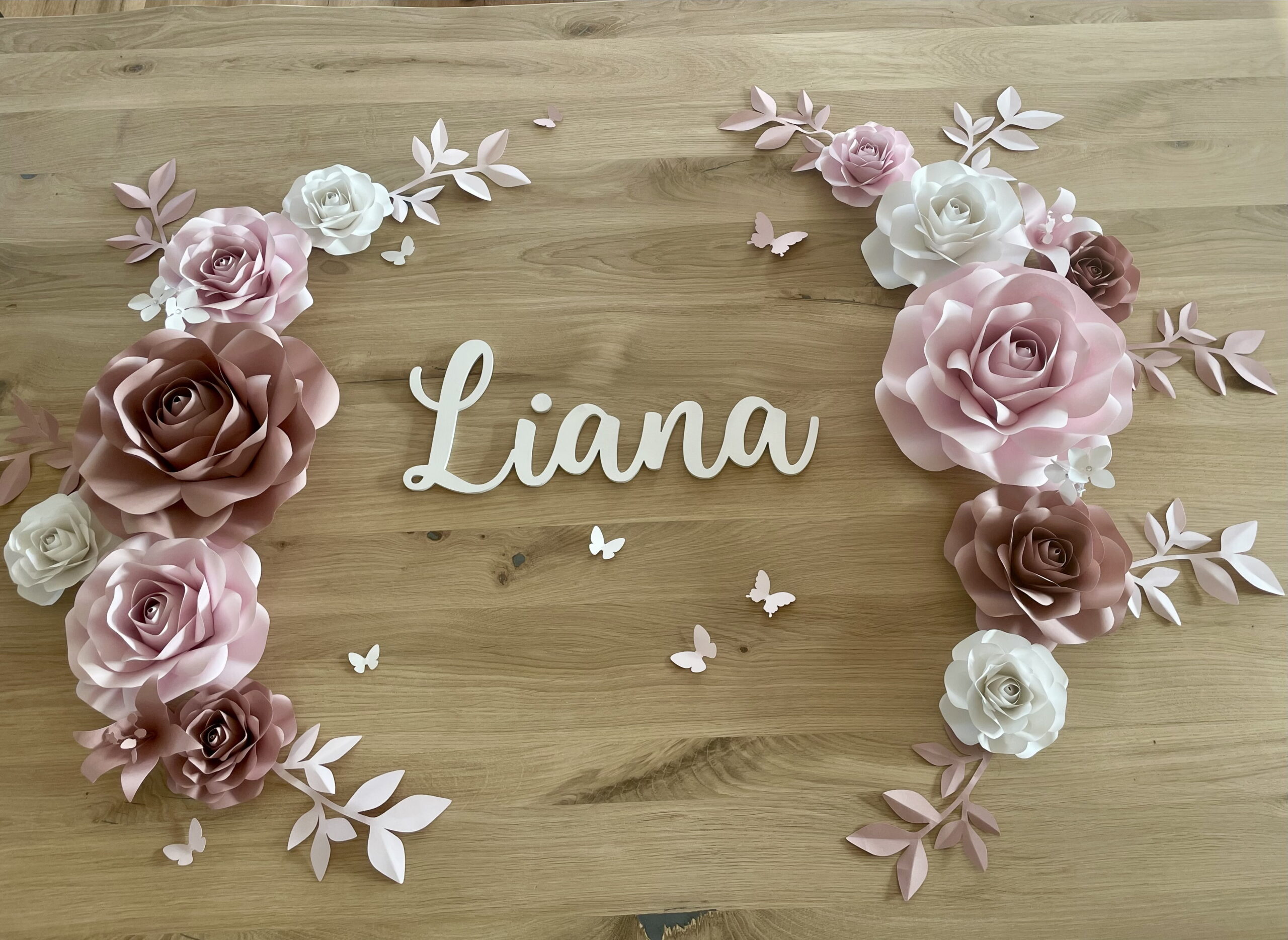 Paperdesign Kinderzimmerset "Rose" XL