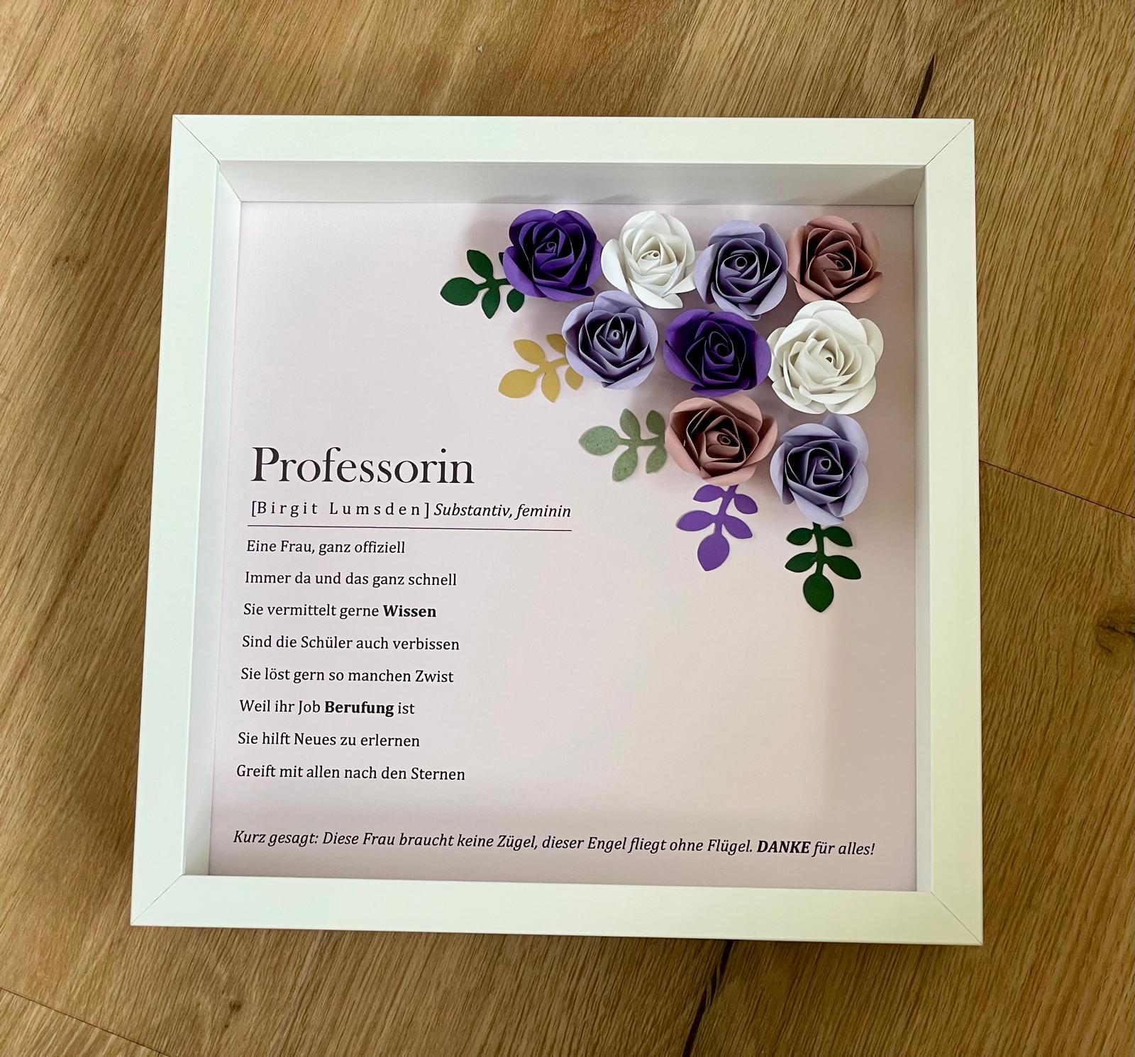 Professorin Geschenk Schule beste Professorin